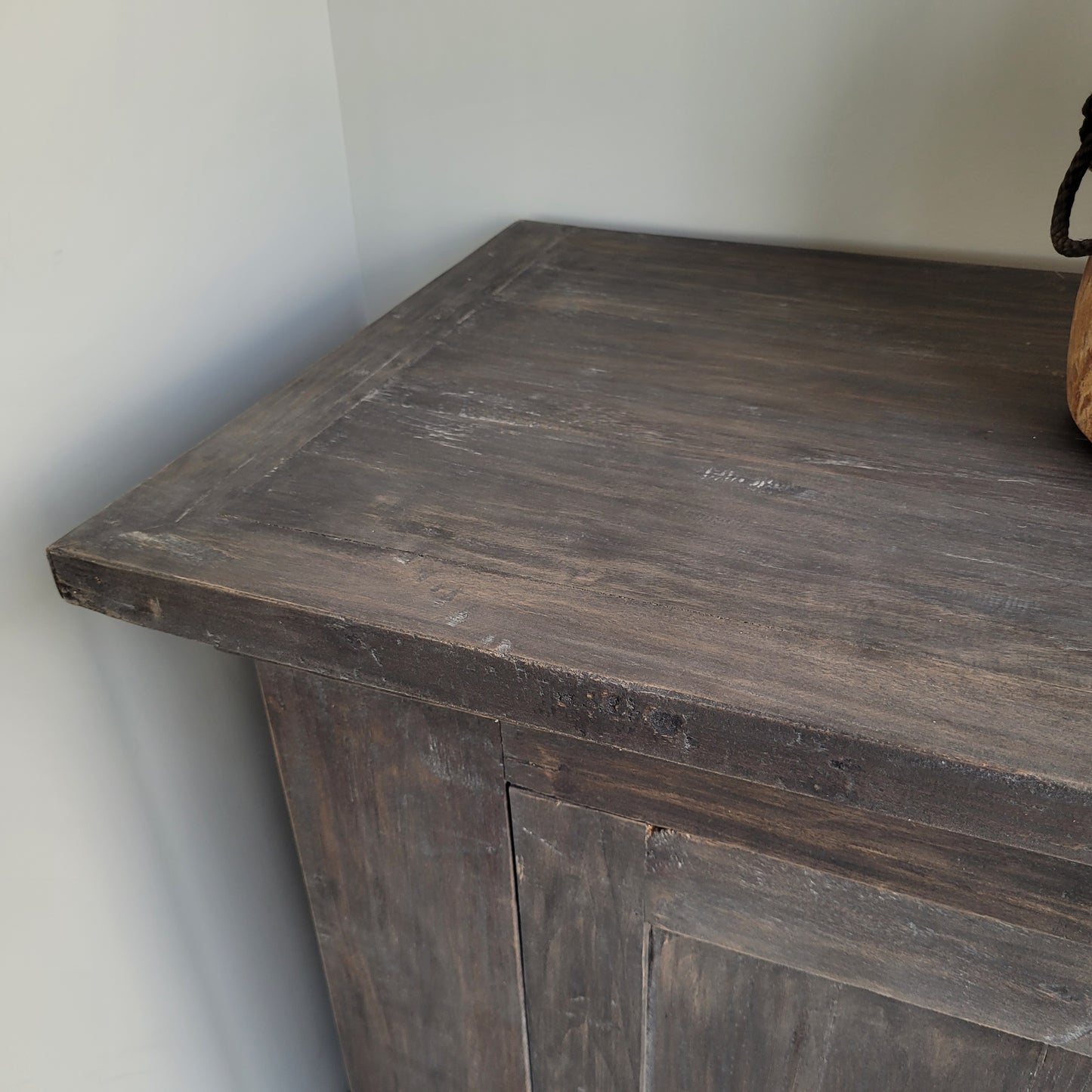 Eendeurskast commode Vintage sober vergrijsd