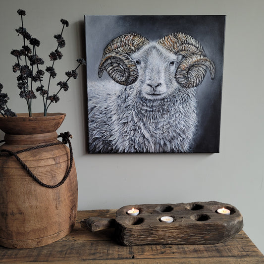 Stoer & sober schilderij ram