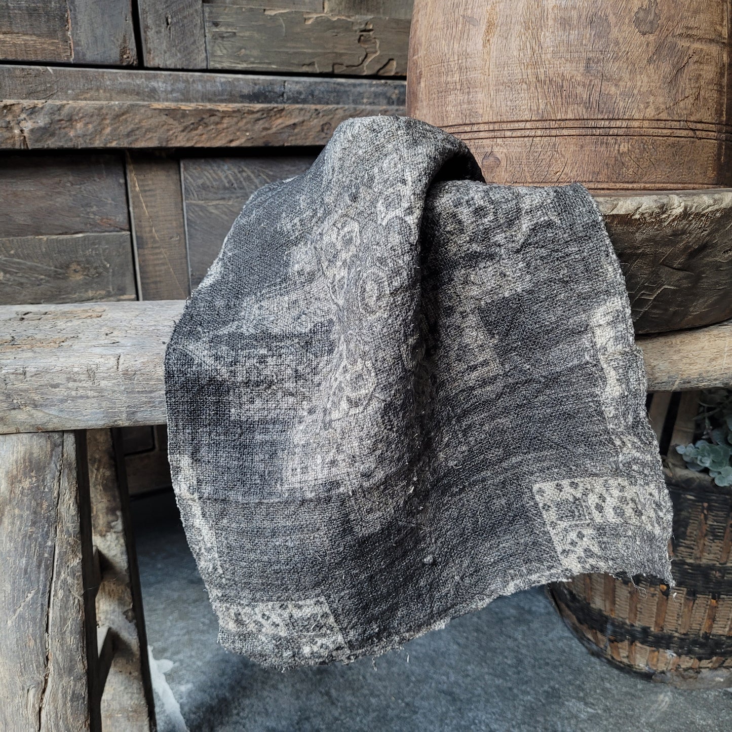 Shabby doek kelim
