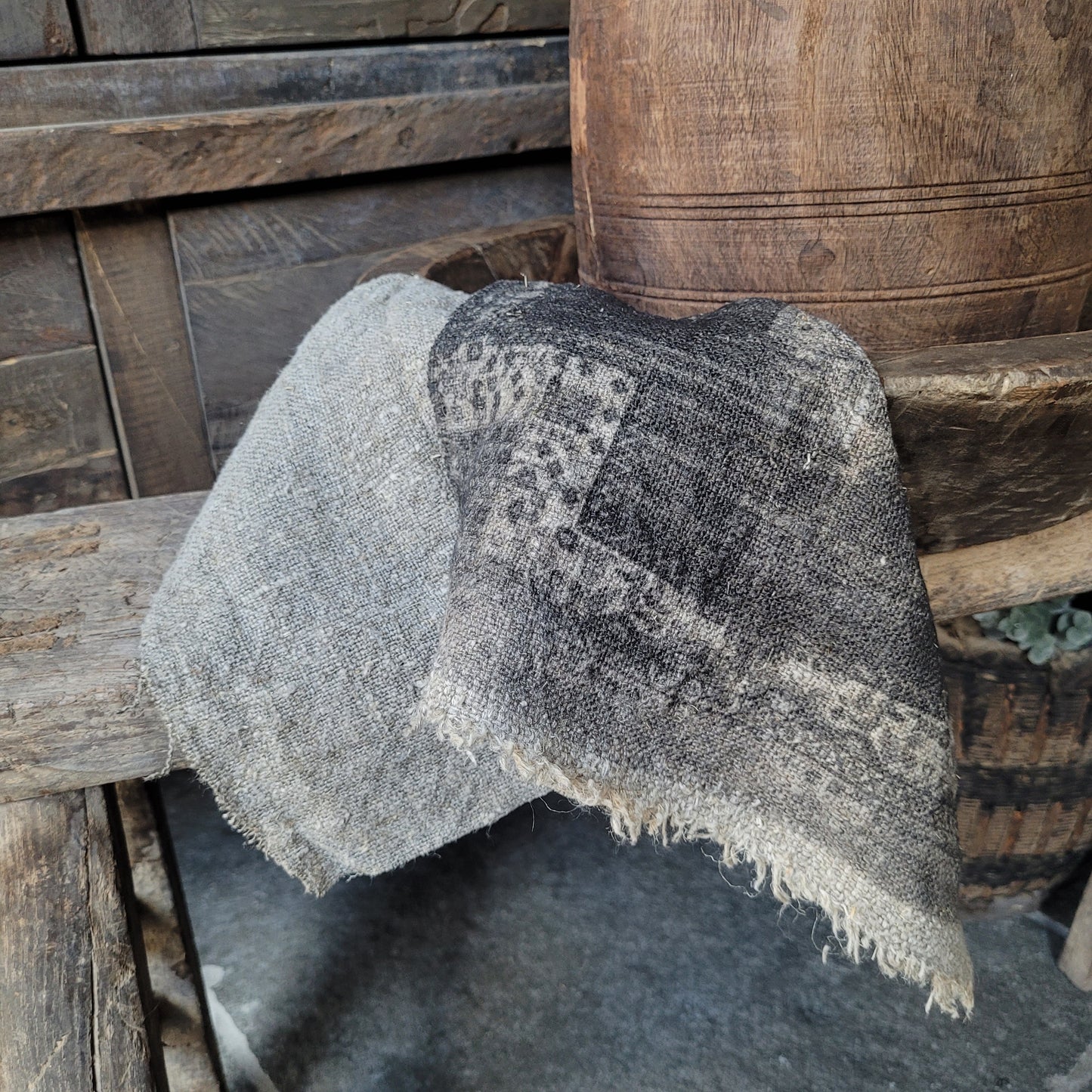 Shabby doek kelim