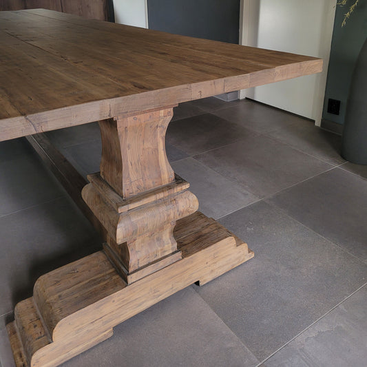 Kloostertafel hout sober (bestelbaar)