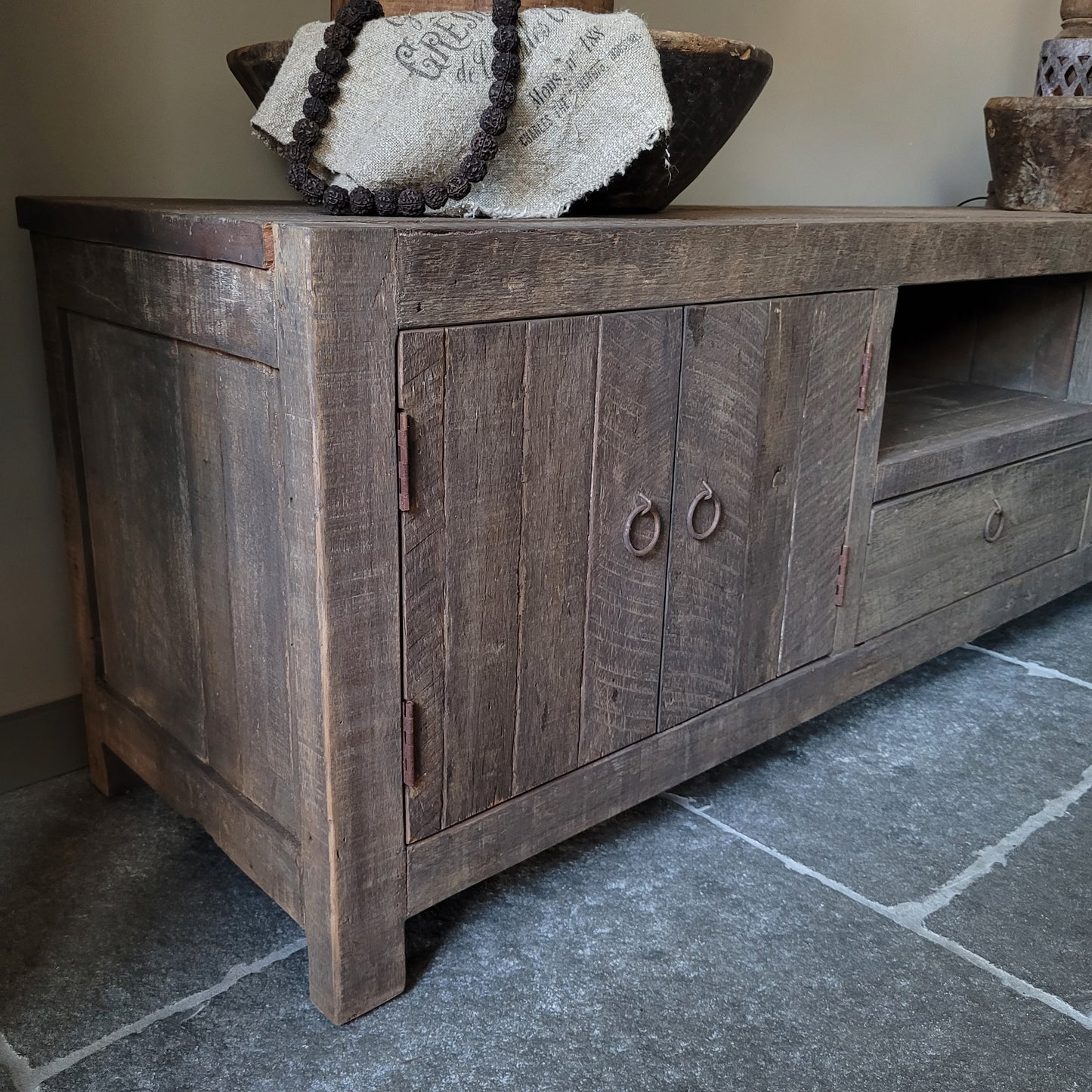 Tv meubel | dressoir oud hout driftwood 180cm