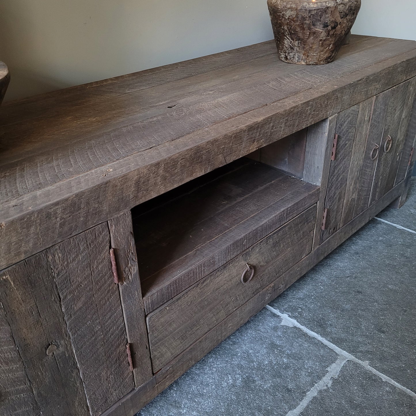 Tv meubel | dressoir oud hout driftwood 180cm