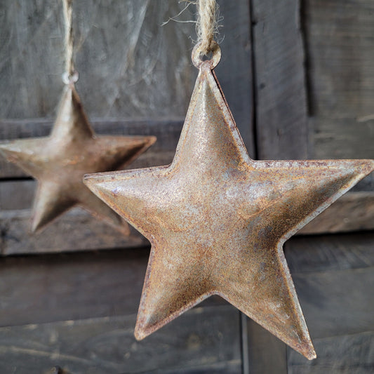 Ster aan touw roest M