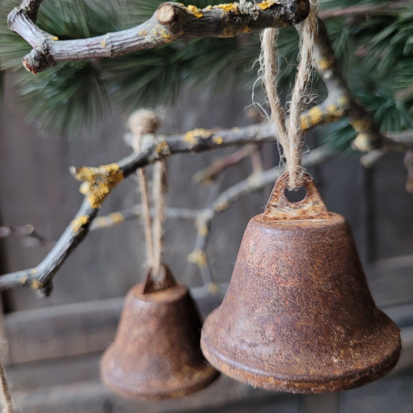 Kerstklok roest aan touw S