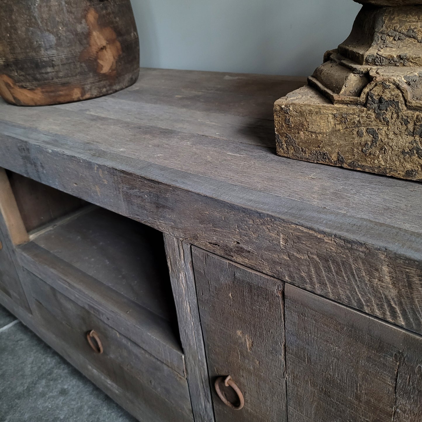 Tv meubel | dressoir 150cm oud hout driftwood