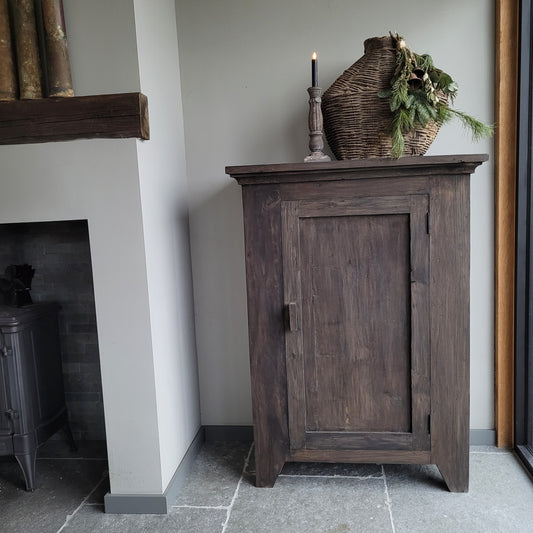 Eendeurskast Vintage sober vergrijsd
