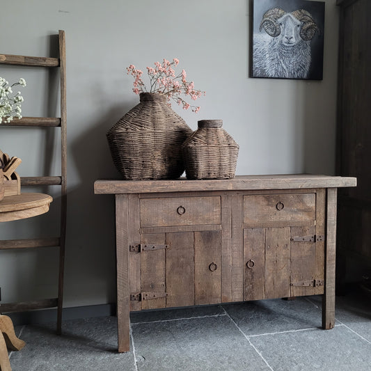 Dressoir oud hout driftwood 160cm