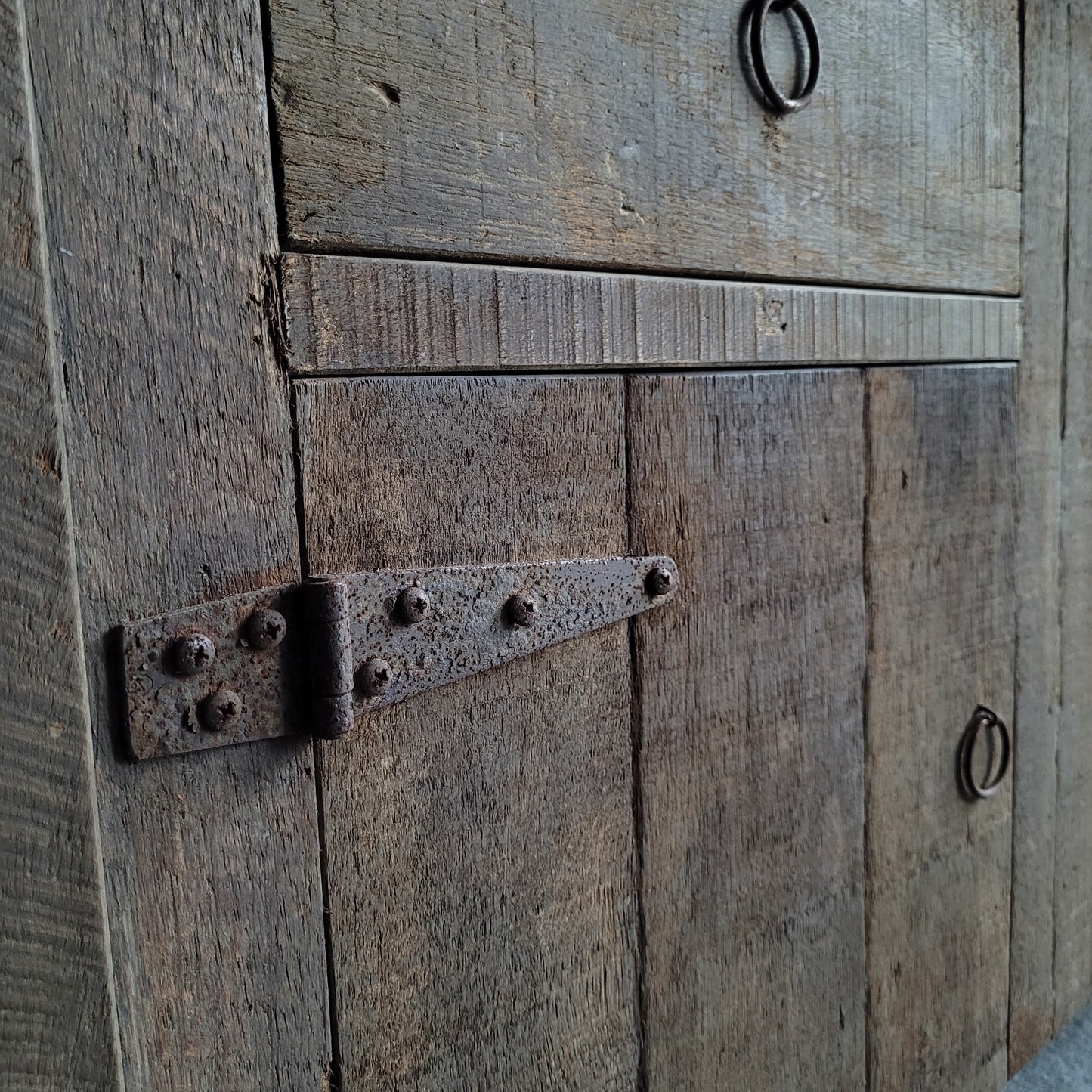 Dressoir oud hout driftwood 160cm
