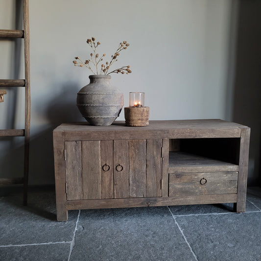 Tv meubel | dressoir oud hout driftwood 120cm
