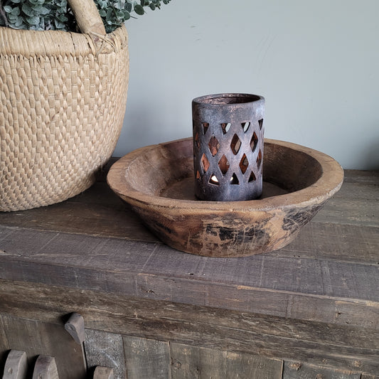 Oud houten schaal nr. 3