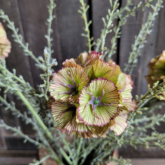 Kunstbloem scabiosa 56cm