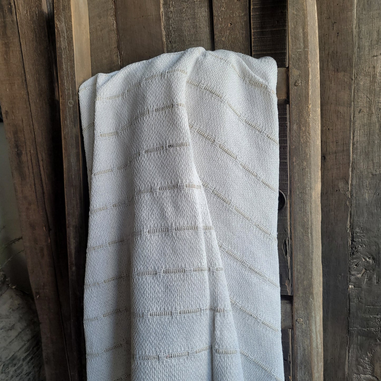 Plaid Mauro 130x170 wit beige
