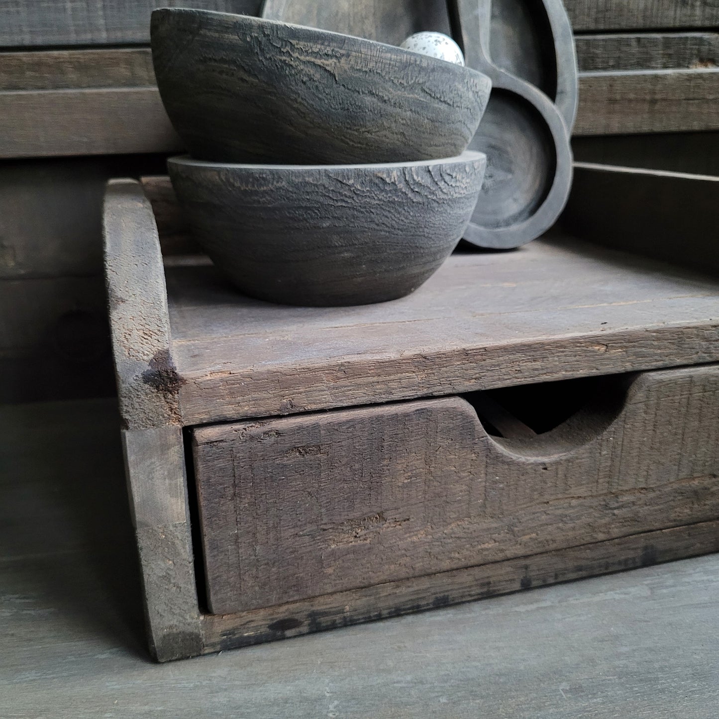 Gruttersbak driftwood met lade