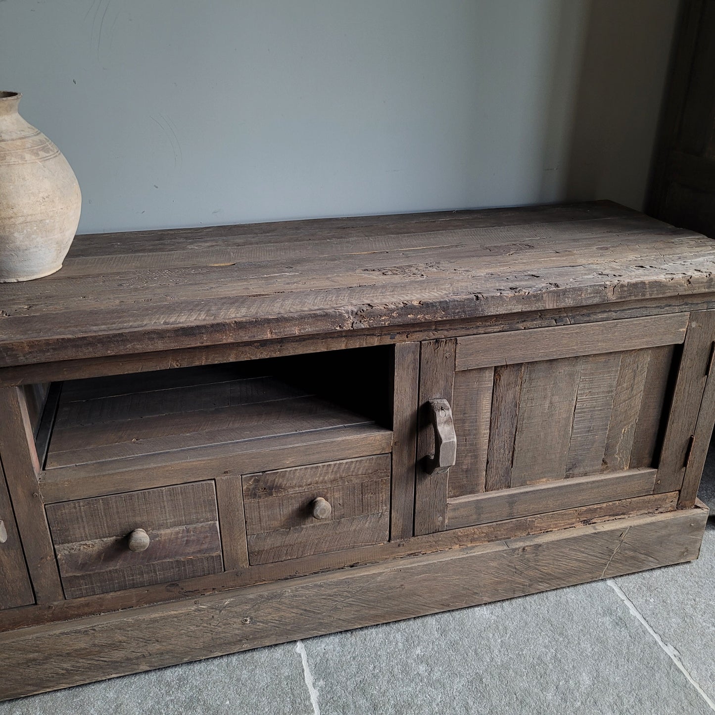 Tv meubel | dressoir oud hout driftwood