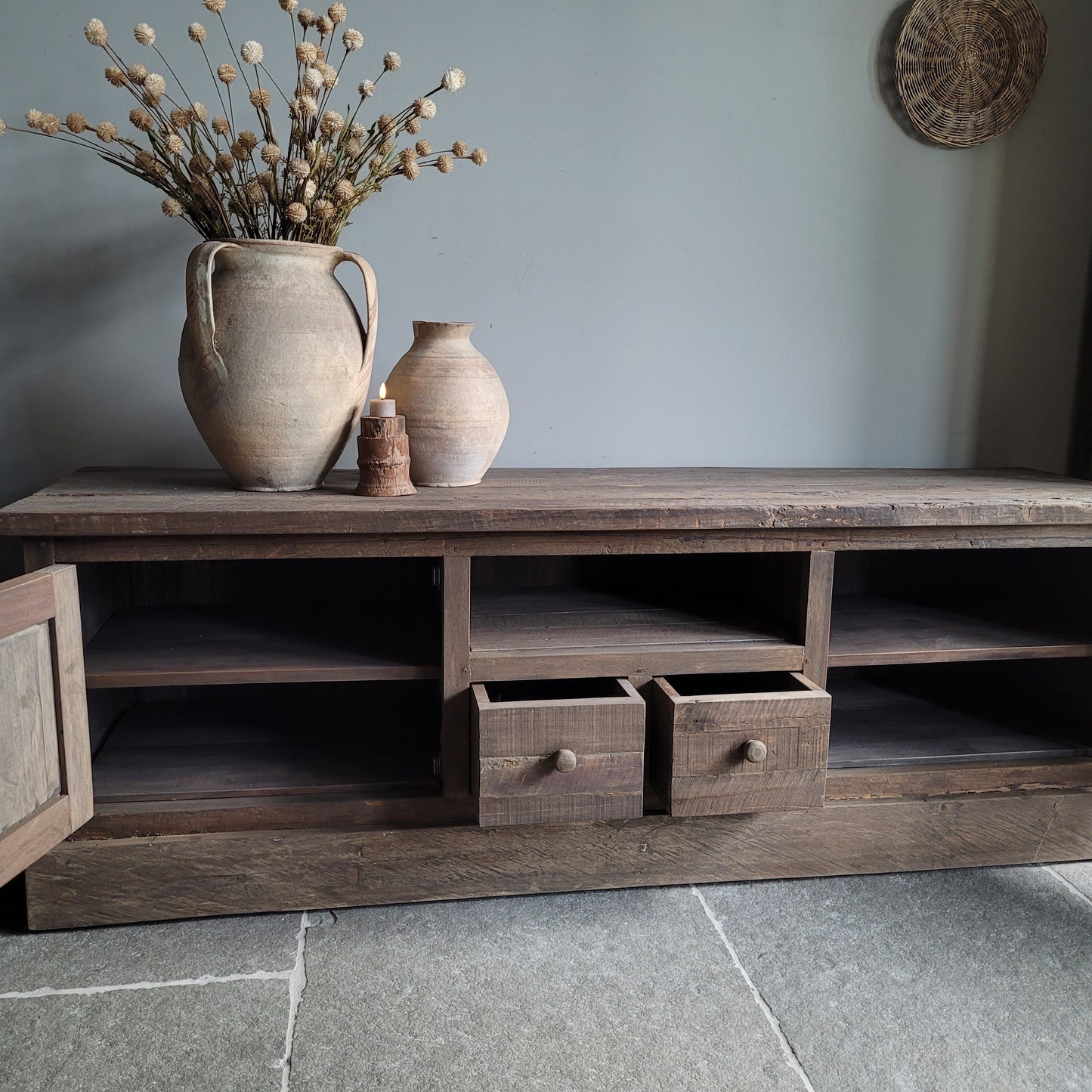 Tv meubel | dressoir oud hout driftwood