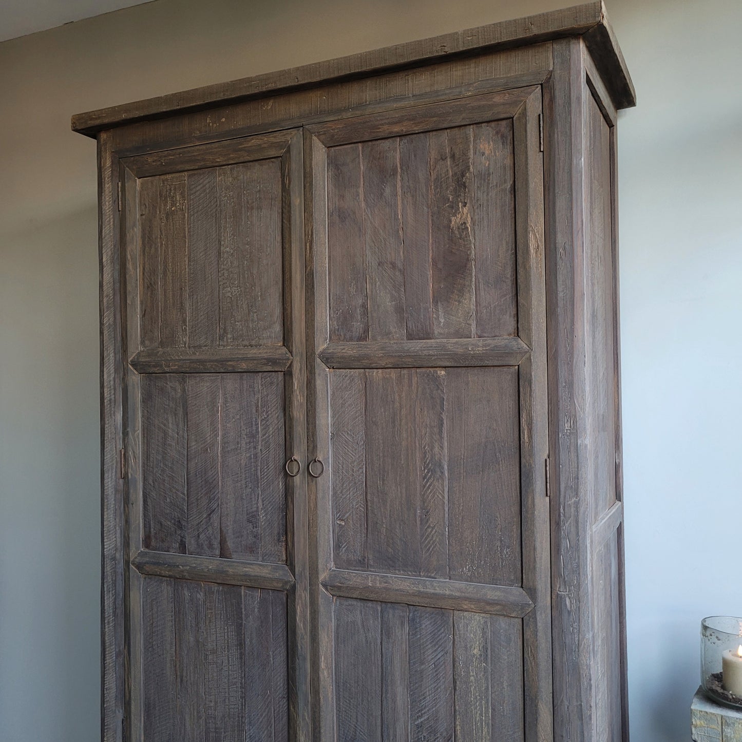 Kast 2-deurs/lades driftwood XL