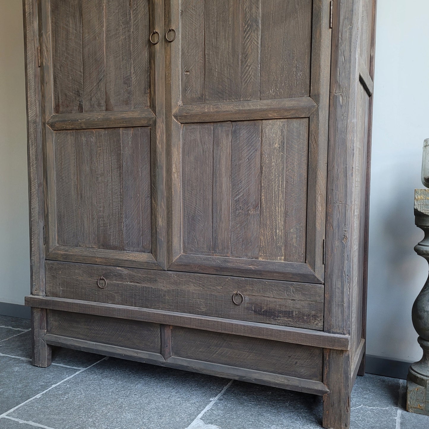 Kast 2-deurs/lades driftwood XL