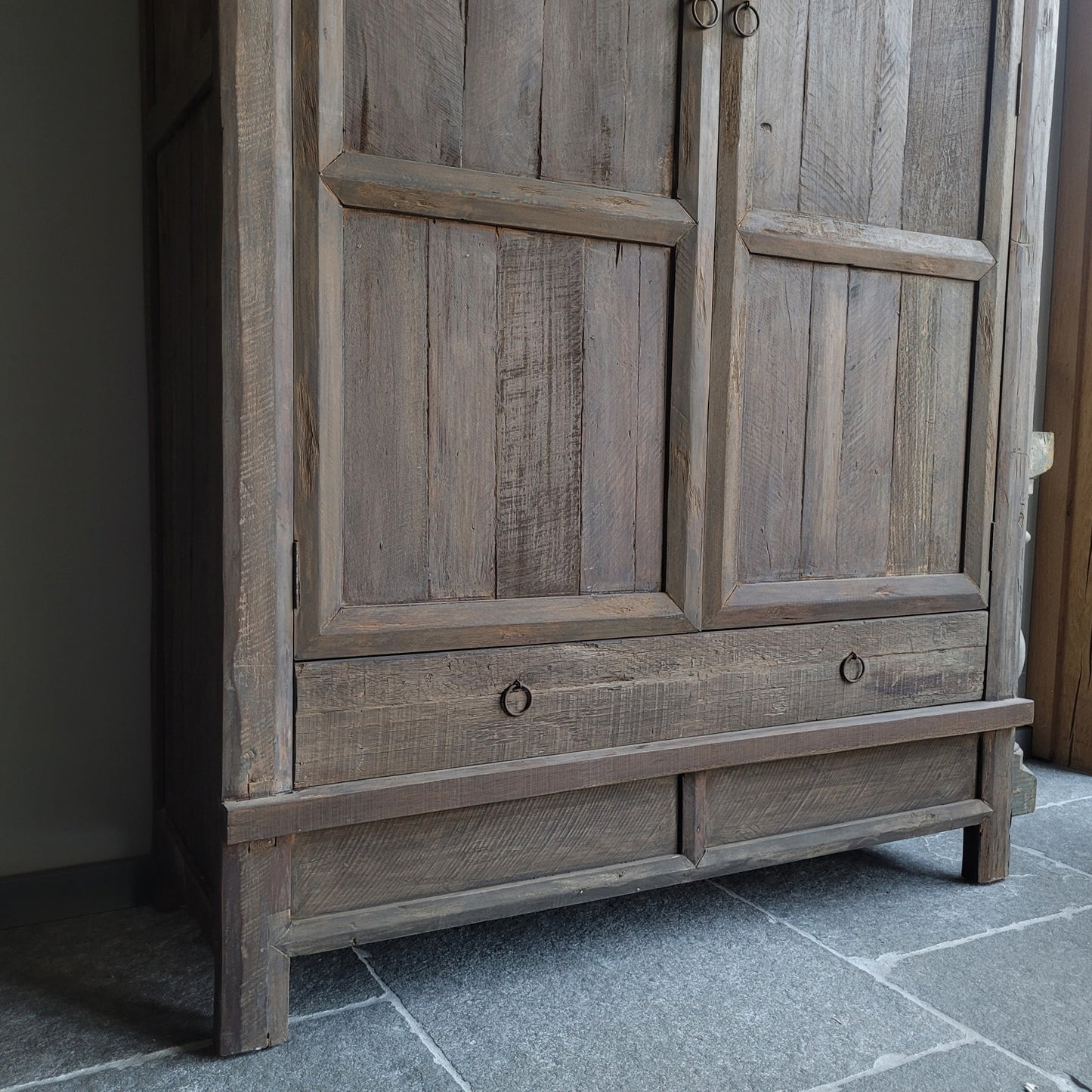 Kast 2-deurs/lades driftwood XL
