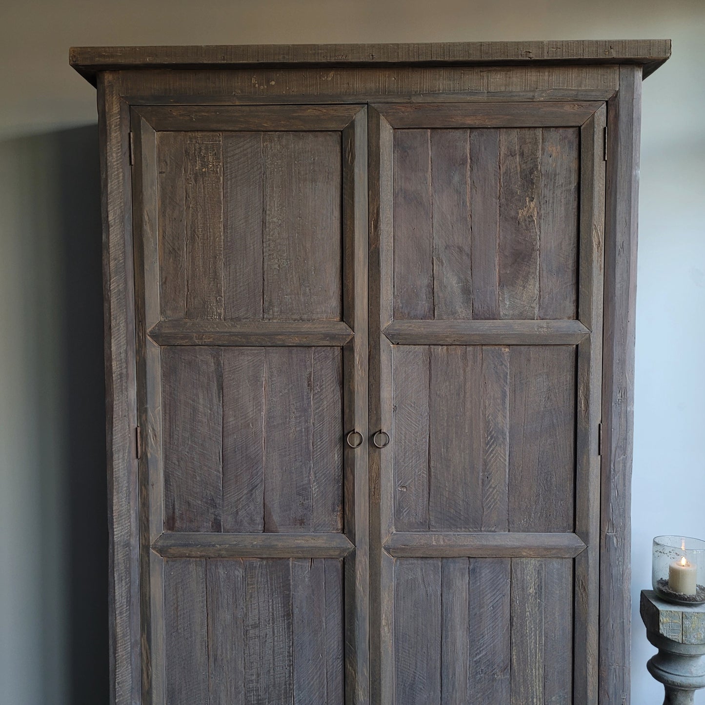 Kast 2-deurs/lades driftwood XL