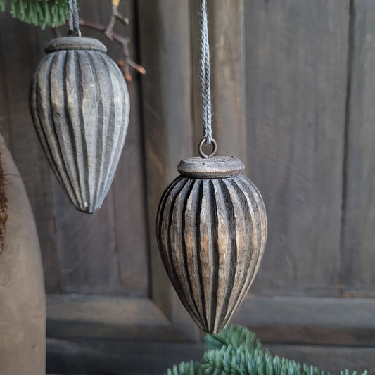 Kerst ornament aan touw