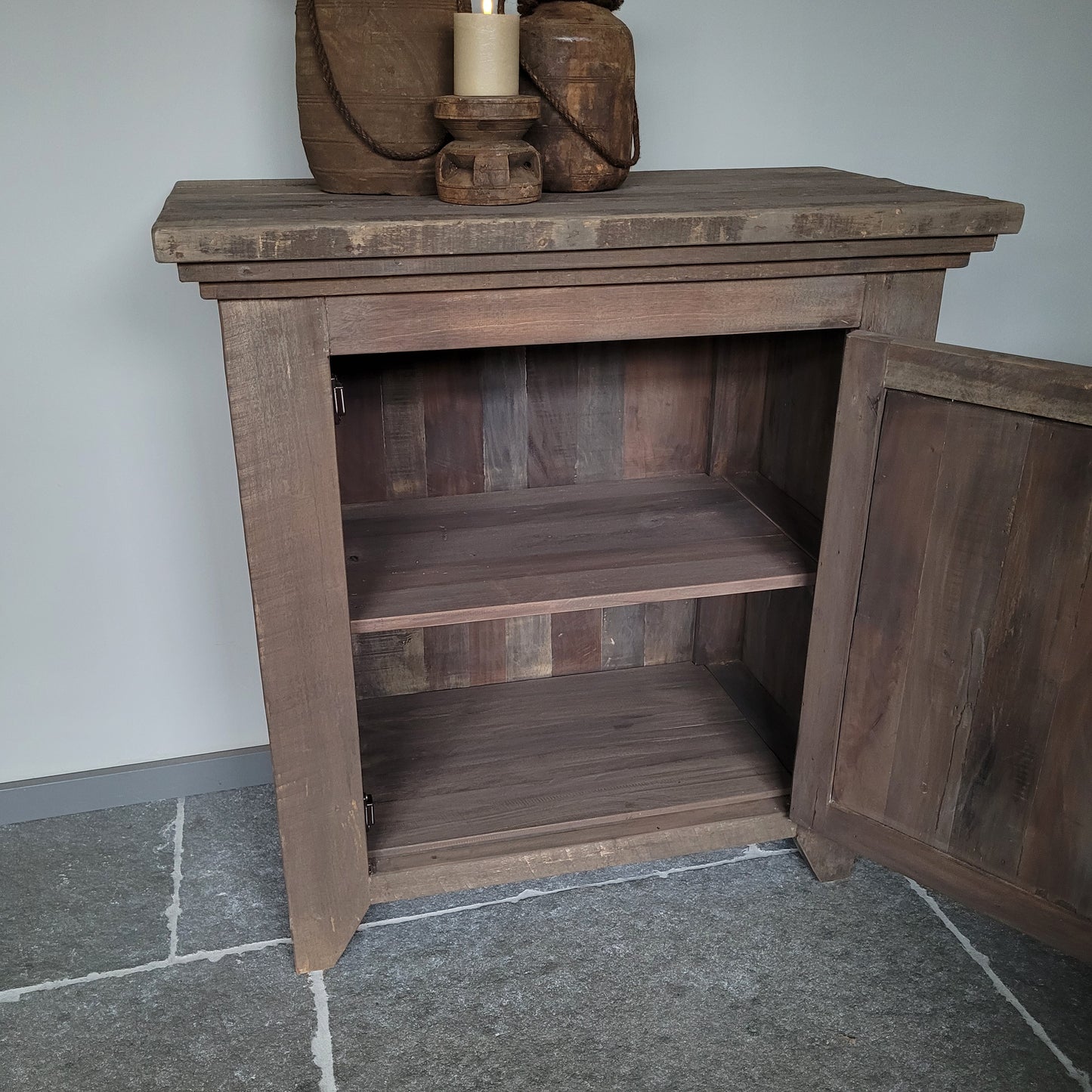 Eendeurs kast | commode driftwood