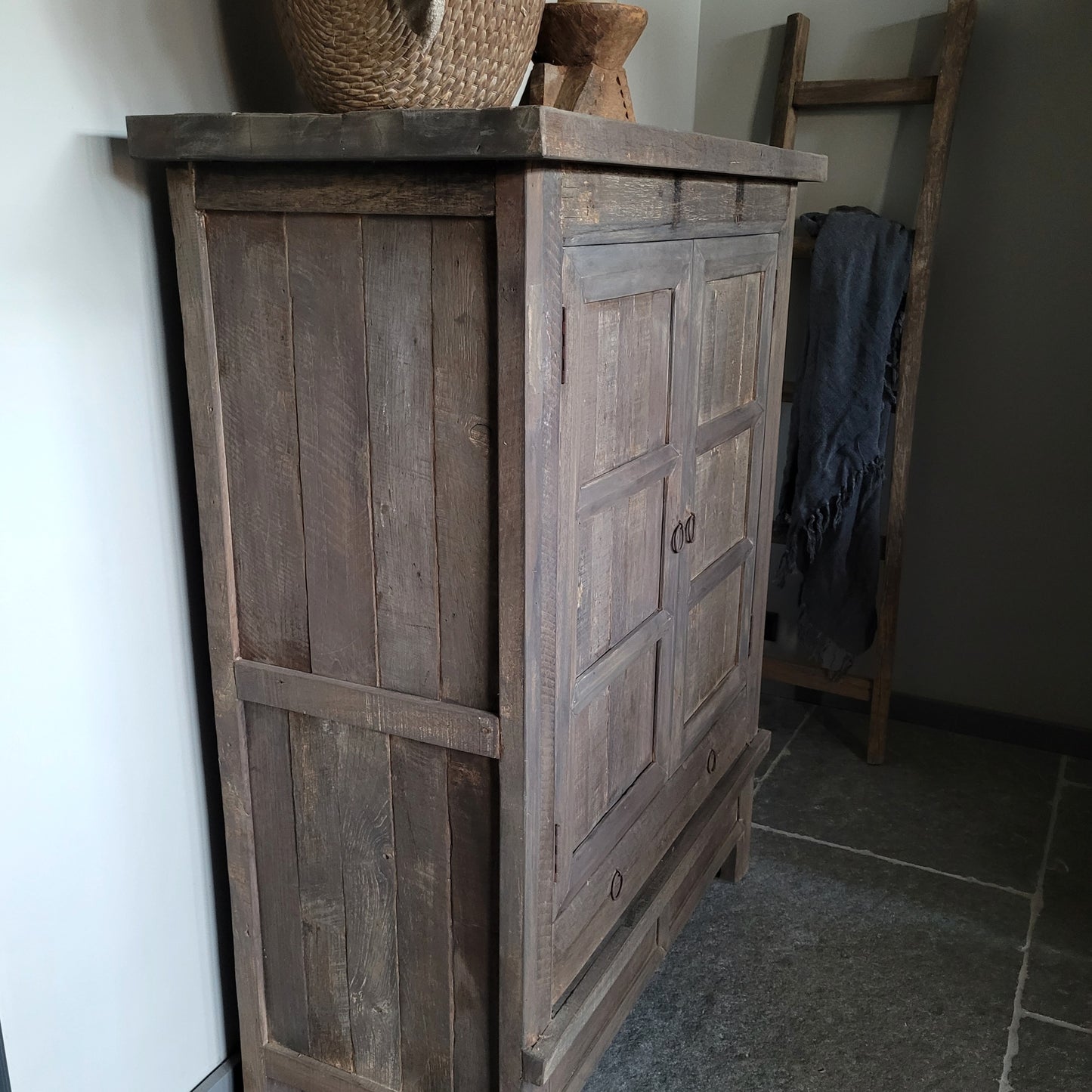 Kast driftwood | 2 deurs/lade