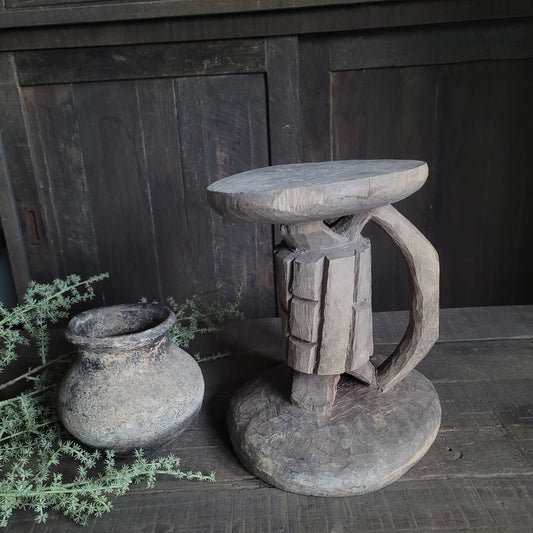 Uniek oud houten ornament