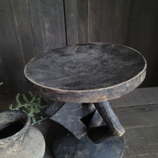 Uniek oud houten ornament