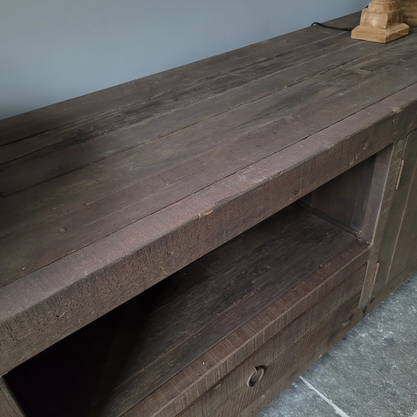 Tv meubel | dressoir oud hout driftwood 220cm