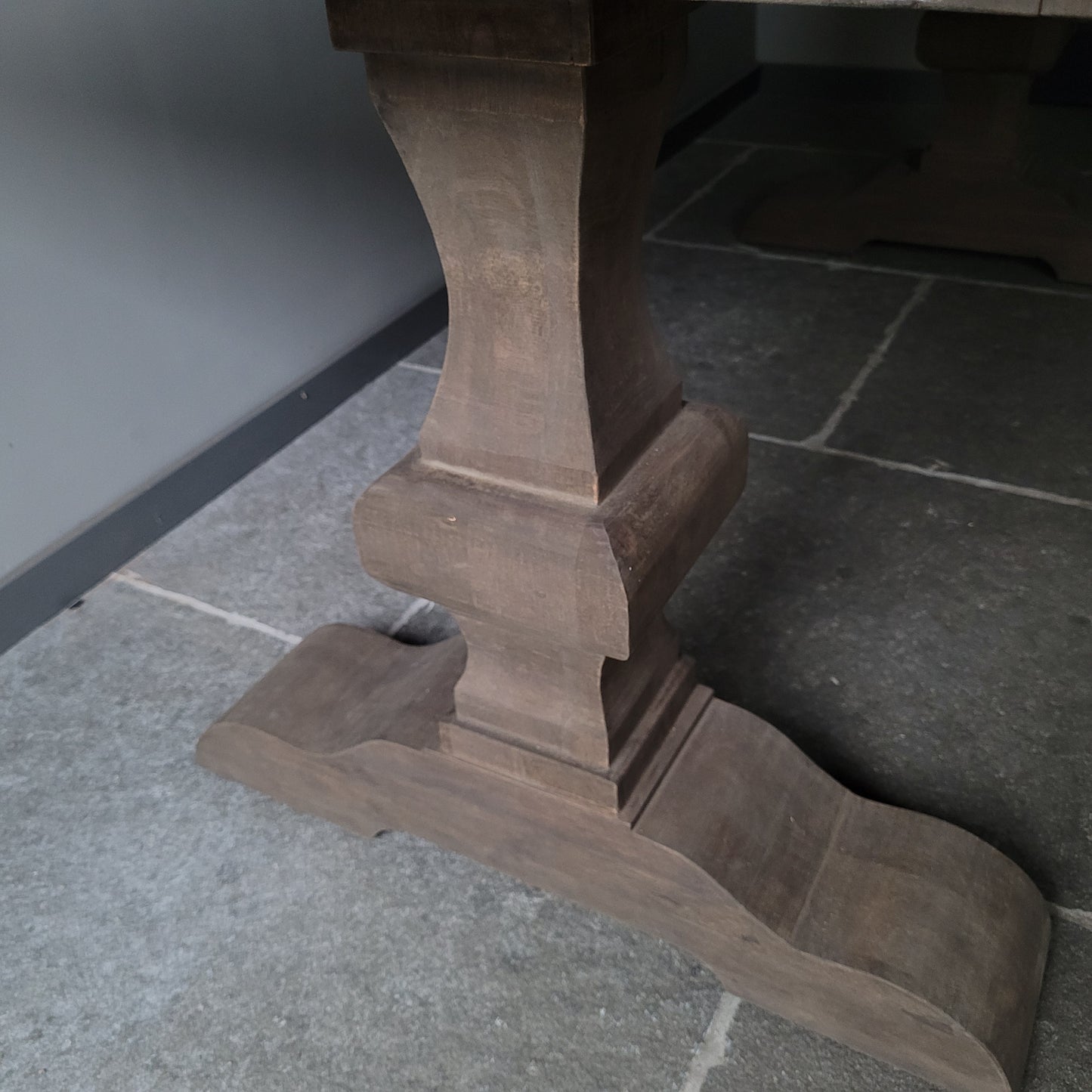 Kloostertafel driftwood oud hout sober
