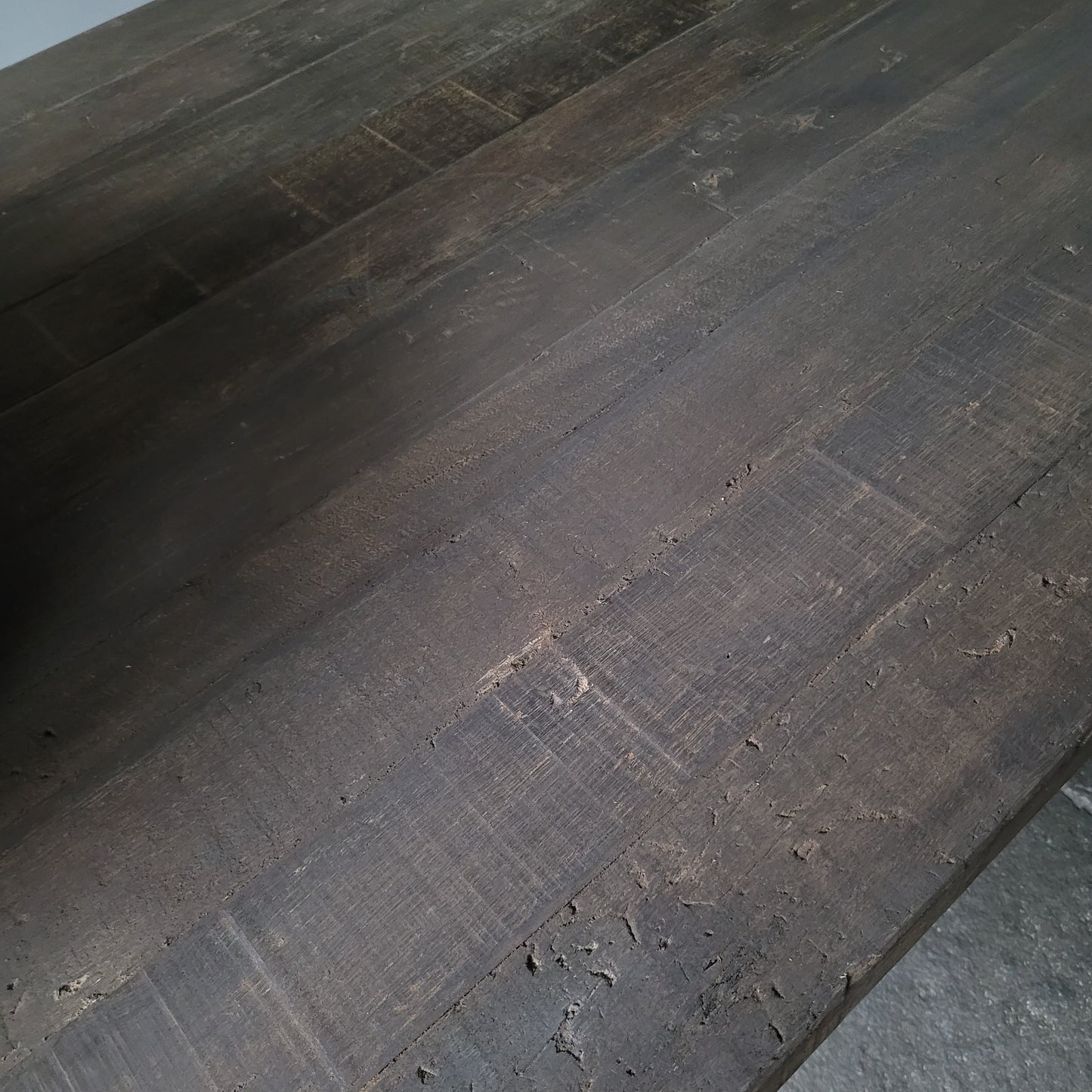 Kloostertafel driftwood oud hout sober