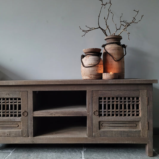 Tv meubel | dressoir Nepali oud hout driftwood 150cm