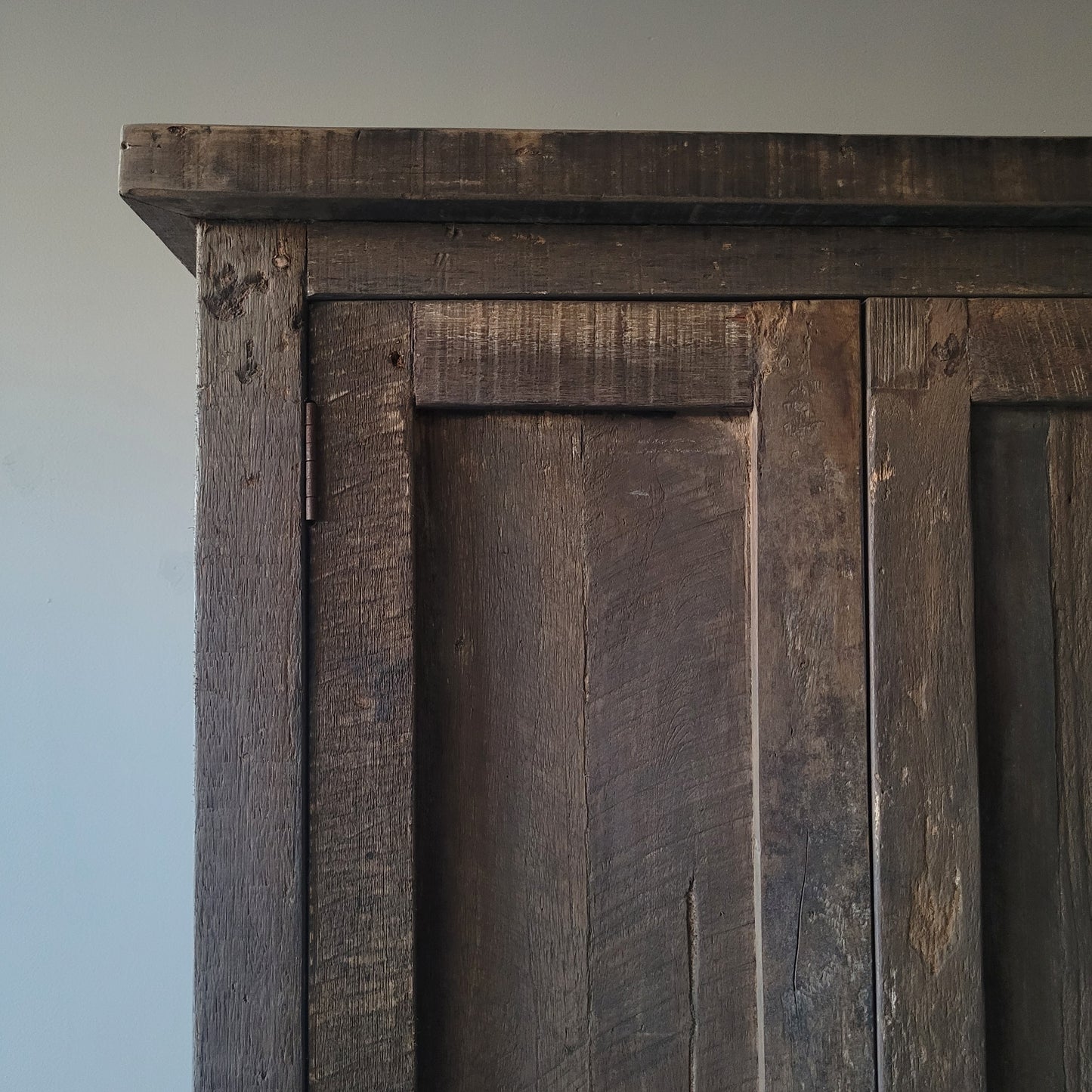 Kast oud hout driftwood 2-deurs