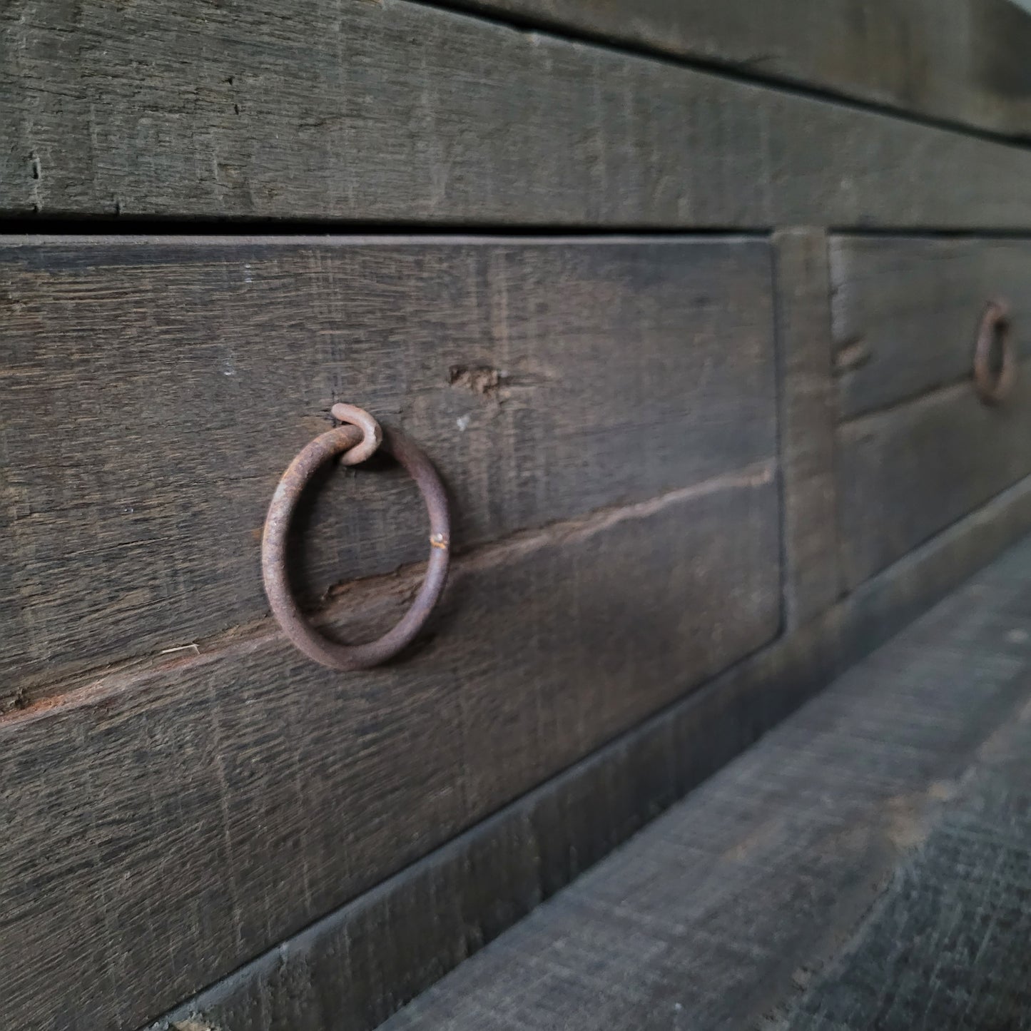 Buffetkast | vitrinekast driftwood oud hout