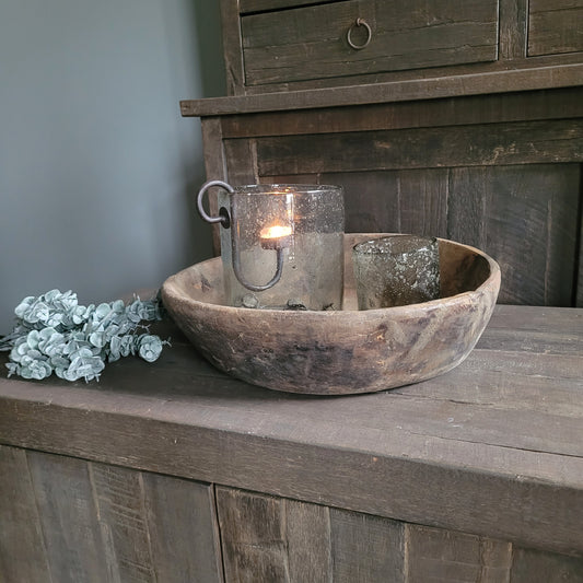 Oud houten schaal nr. 5