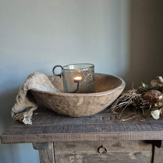 Oud houten schaal nr. 15