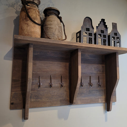 Driftwood kapstok | regaal 100cm