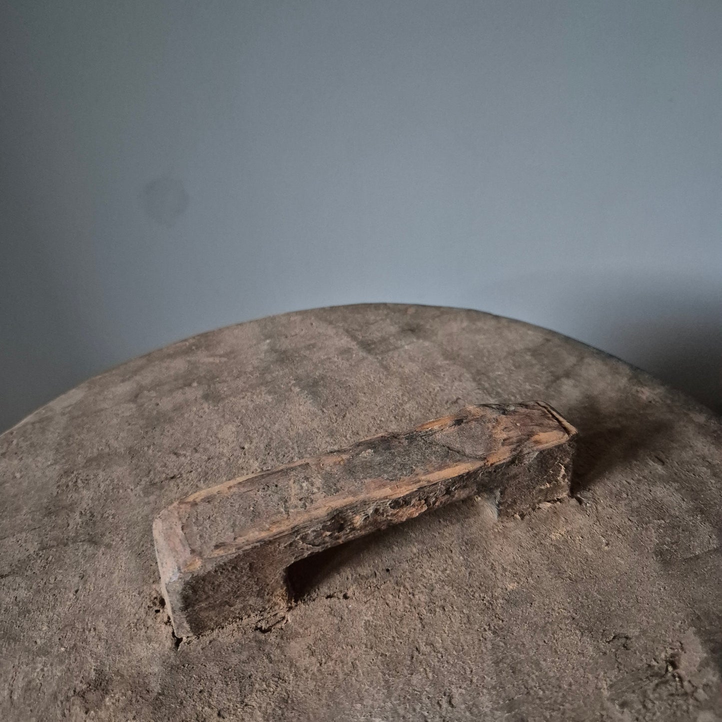 Oud houten bak met deksel nr. 3