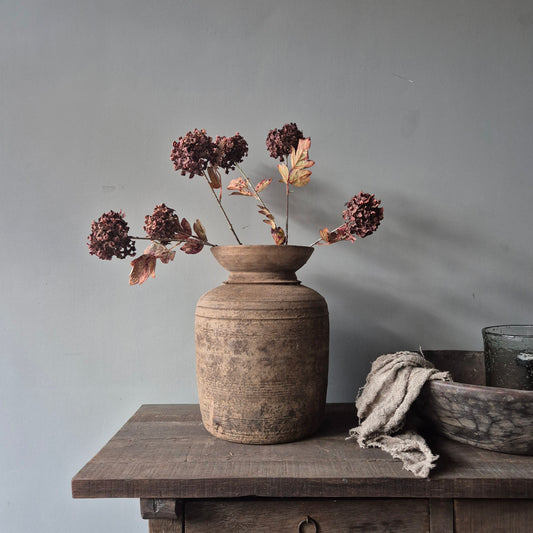 Kunsttak bloem bruin 75cm