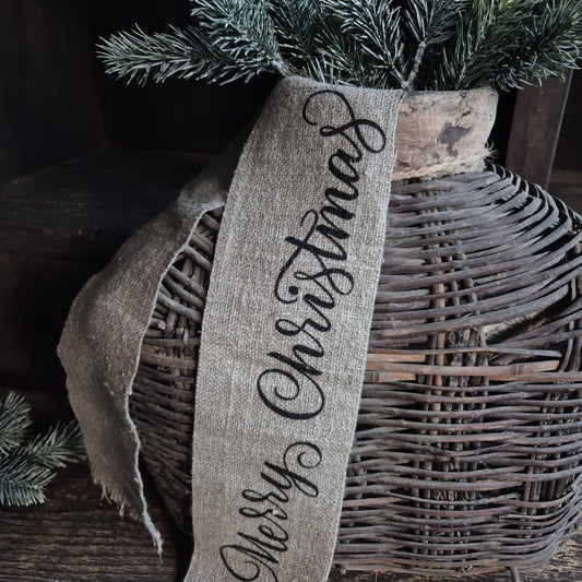 Shabby lint "Merry Christmas" 95cm