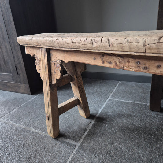 Oud houten Chinees bankje nr. 5