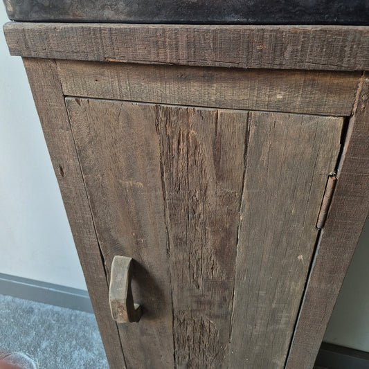 Toiletmeubel driftwood oud hout