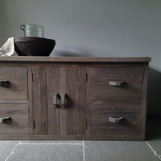 Dressoir | badkamermeubel driftwood oud hout