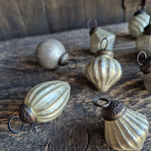 Kerstballetjes bruin 16 stuks