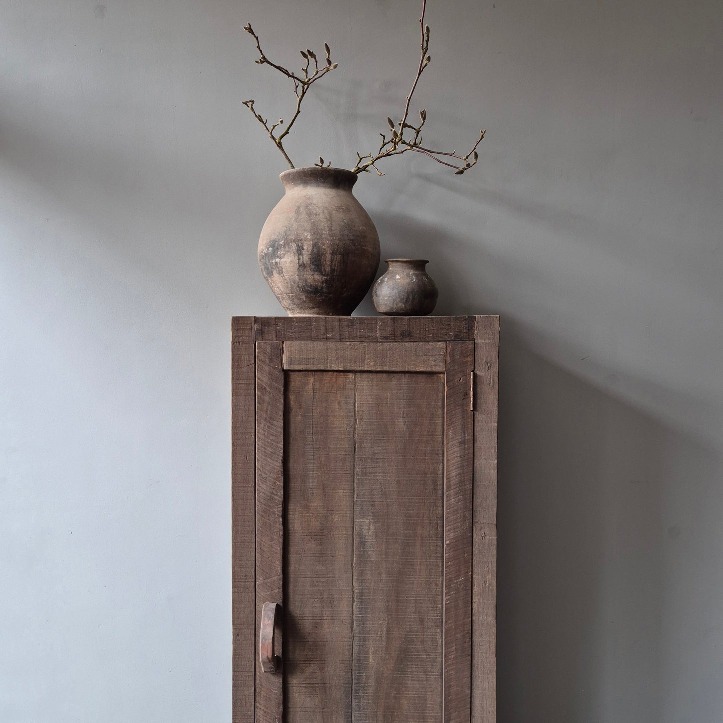 Eendeurs kast Lago oud hout driftwood