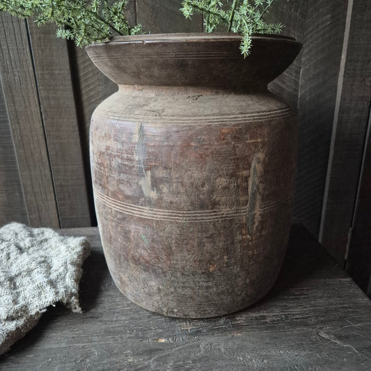 Oud houten kruik nr. 139