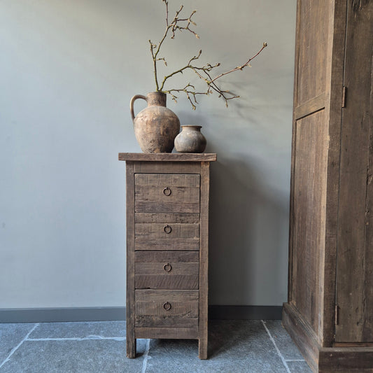 Ladekastje | sidetable driftwood oud hout