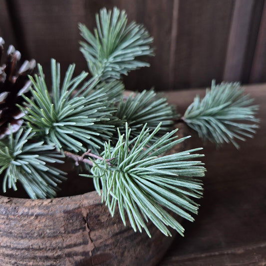 Kunsttoefje pinus | 25cm