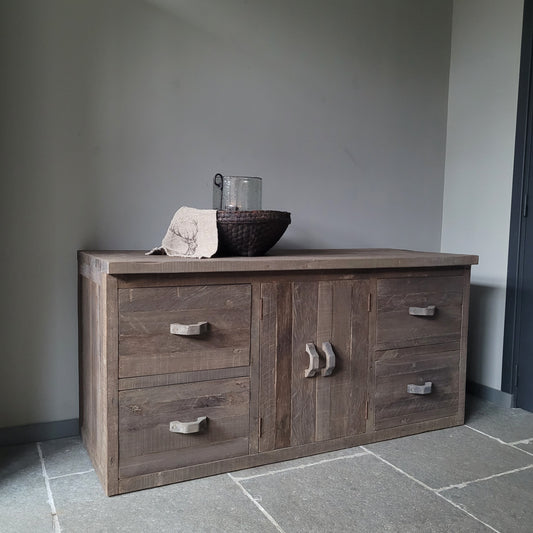 Dressoir | badkamermeubel driftwood oud hout